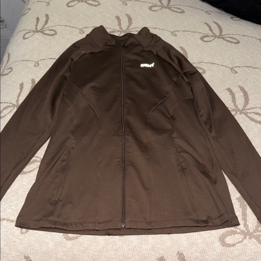 ECHT Dark Brown Windbreaker Jacket